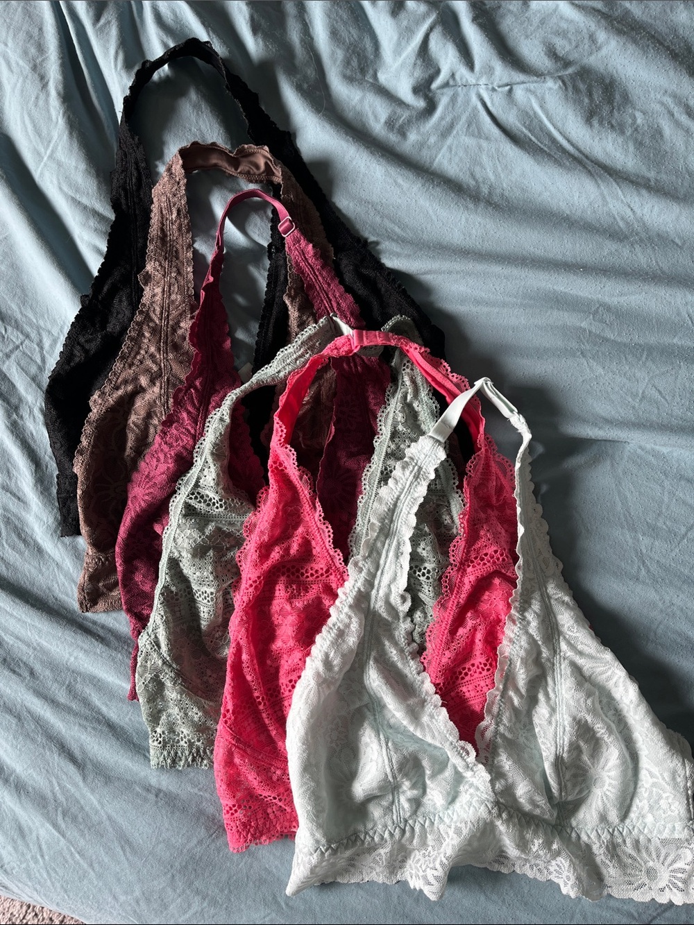 VS pink bralette bundle